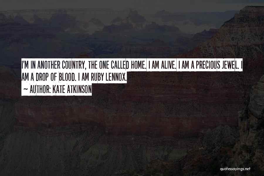 Ruby Jewel Quotes By Kate Atkinson