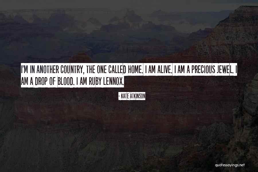 Ruby Jewel Quotes By Kate Atkinson Ruby Jewel Quotes By Kate Atkinson