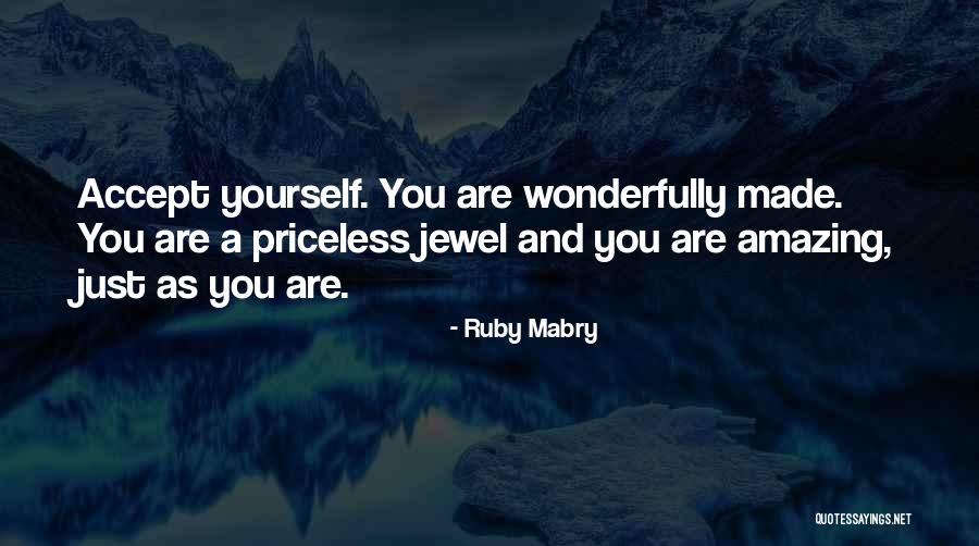 Ruby Jewel Quotes By Ruby Mabry