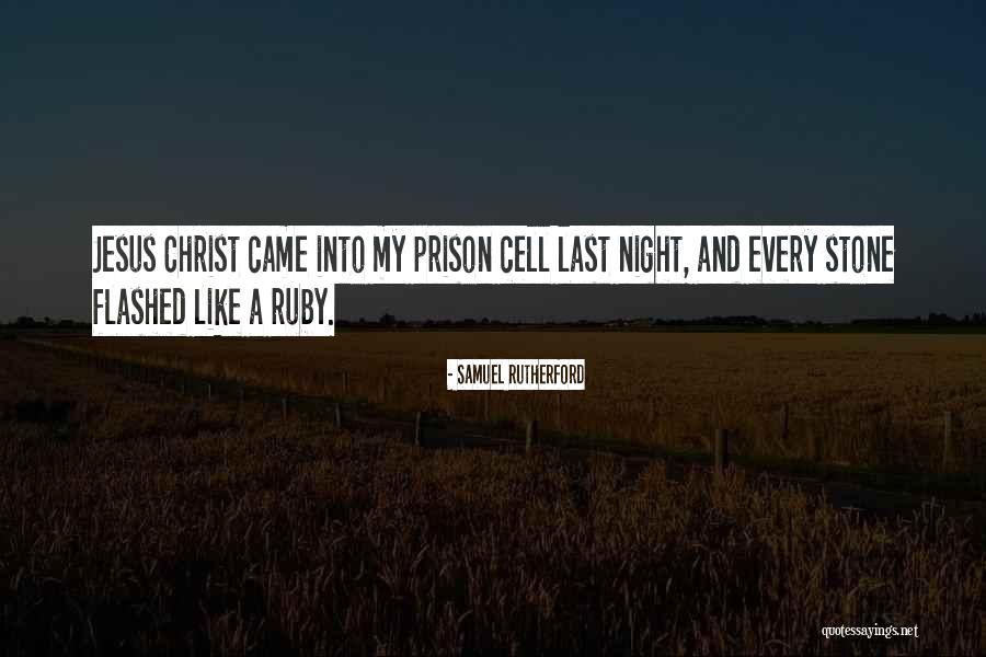 Ruby Stone Quotes By Samuel Rutherford Ruby Stone Quotes By Samuel Rutherford
