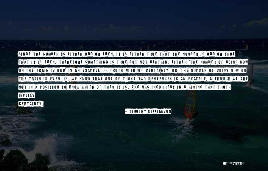 Ruchama Fund Quotes By Timothy Williamson Ruchama Fund Quotes By Timothy Williamson