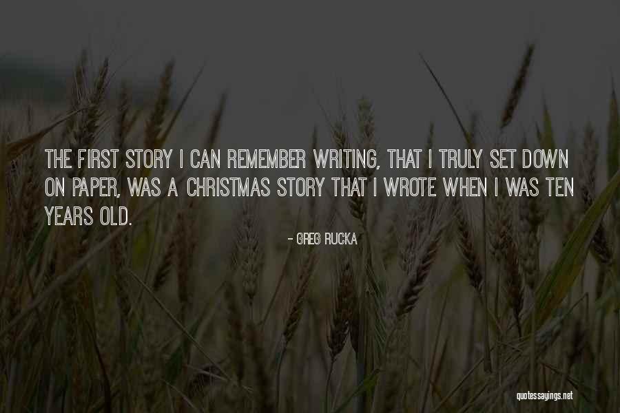 Rucka Rucka Quotes By Greg Rucka Rucka Rucka Quotes By Greg Rucka