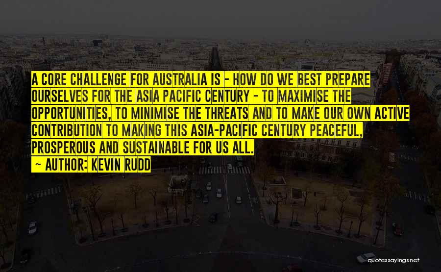 Rudd Quotes By Kevin Rudd