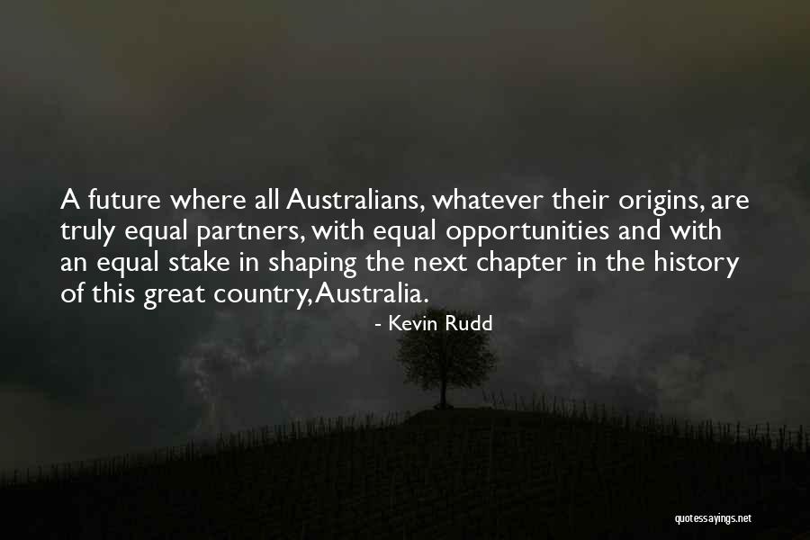 Rudd Quotes By Kevin Rudd