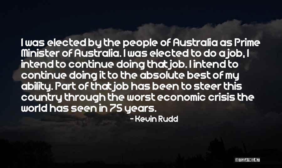 Rudd Quotes By Kevin Rudd