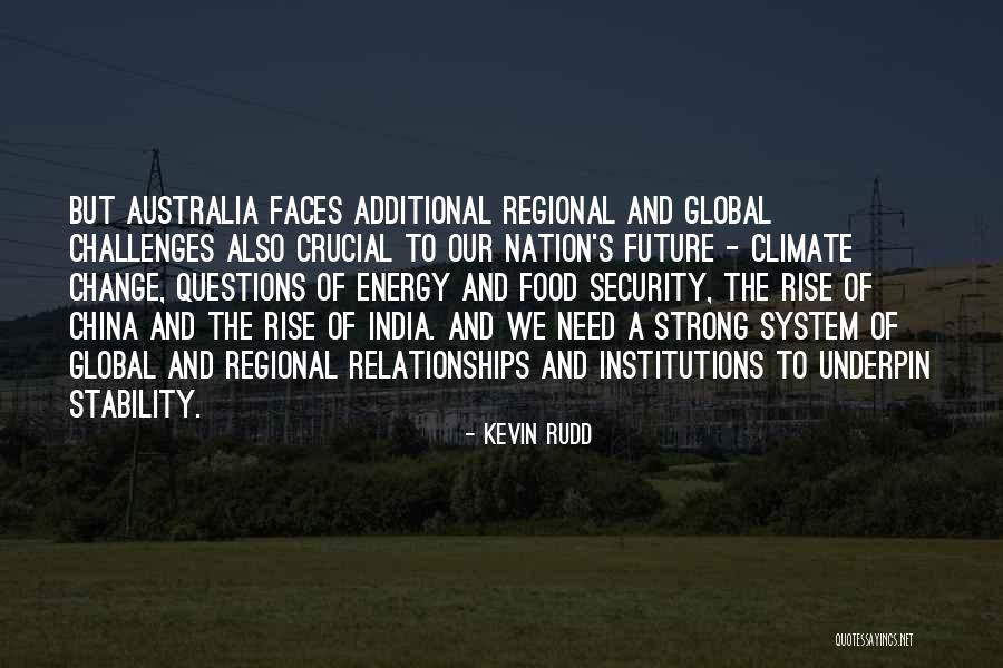 Rudd Quotes By Kevin Rudd