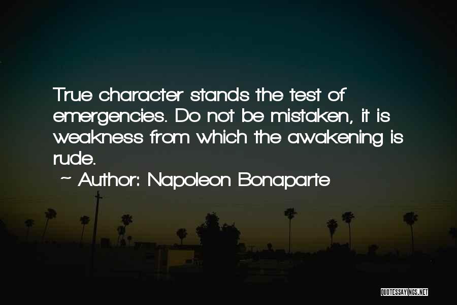 Rude Awakening Quotes By Napoleon Bonaparte