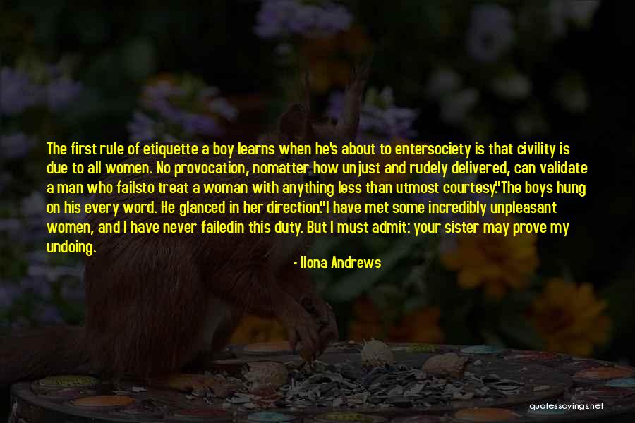 Rudely Quotes By Ilona Andrews