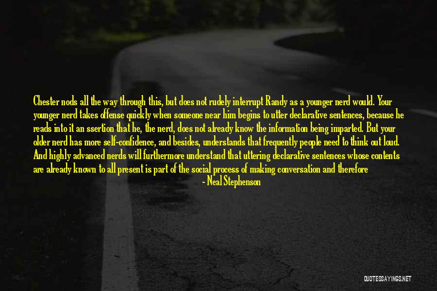 Rudely Quotes By Neal Stephenson