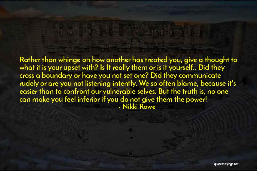 Rudely Quotes By Nikki Rowe