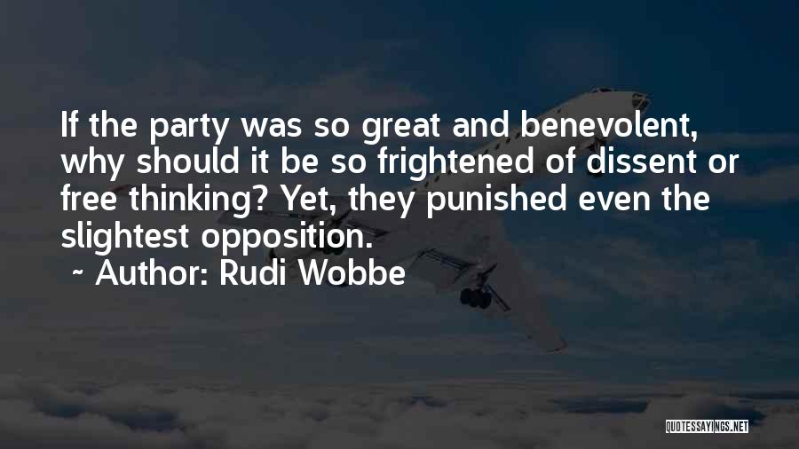 Rudi Wobbe Quotes 2105418