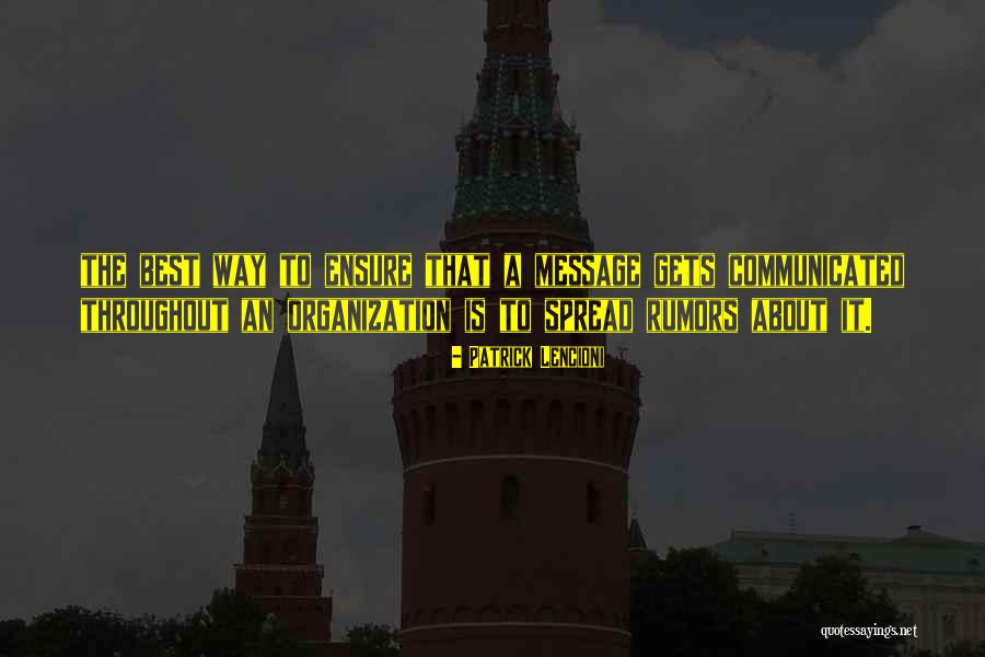 Rudick Jensen Quotes By Patrick Lencioni Rudick Jensen Quotes By Patrick Lencioni