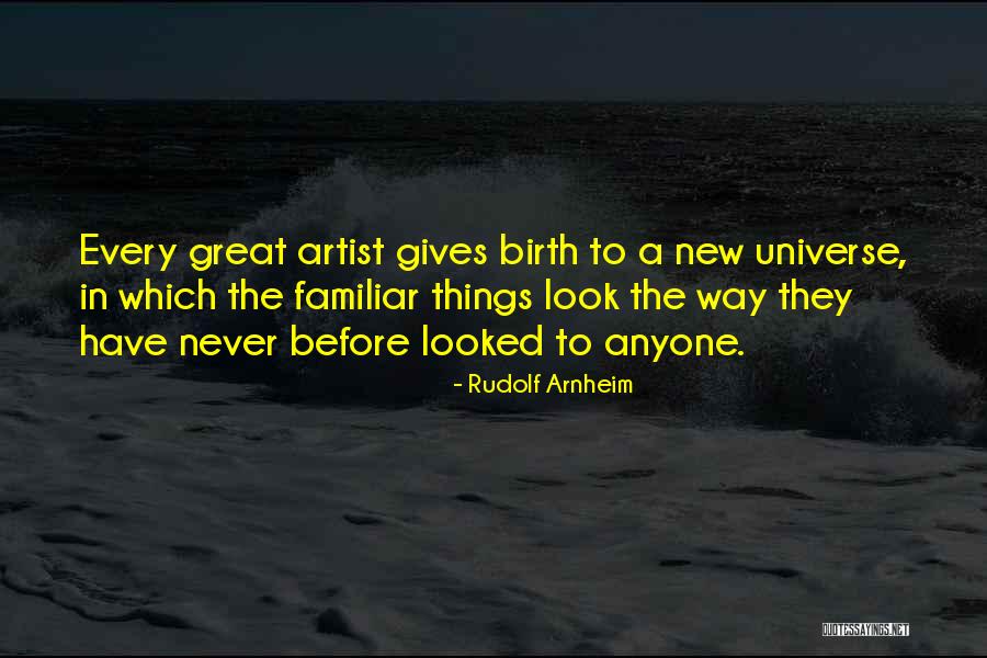 Rudolf Arnheim Quotes 1431068