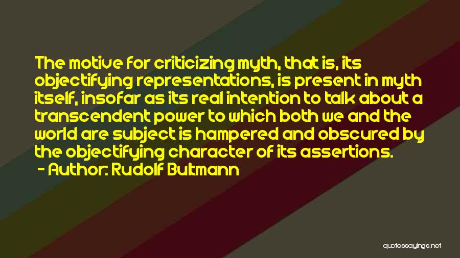 Rudolf Bultmann Quotes 1232269