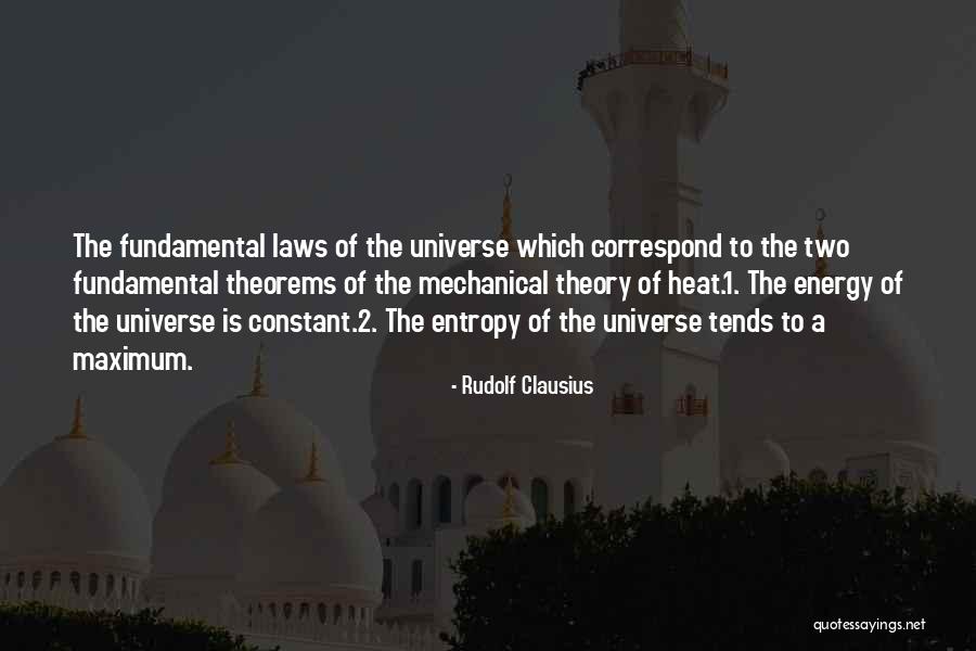 Rudolf Clausius Quotes 1732702