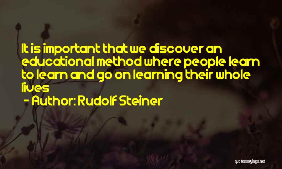 Rudolf Steiner Quotes 828337