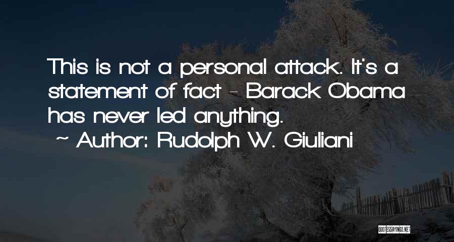 Rudolph Giuliani Quotes By Rudolph W. Giuliani