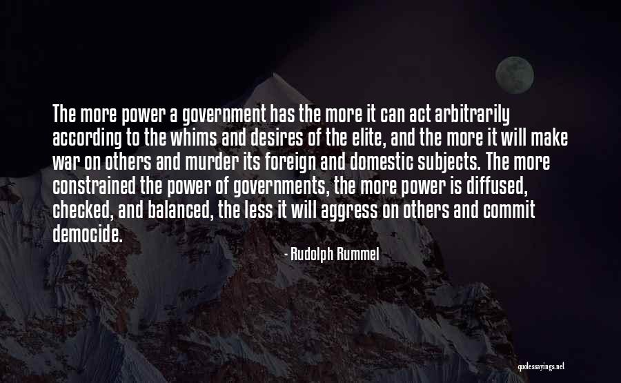 Rudolph Rummel Quotes 1772051