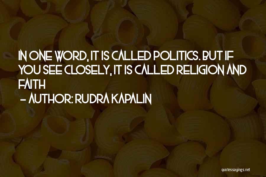 Rudra Quotes By Rudra Kapalin