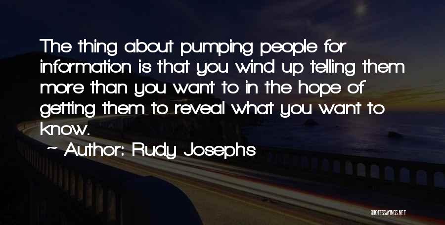 Rudy Josephs Quotes 1099386