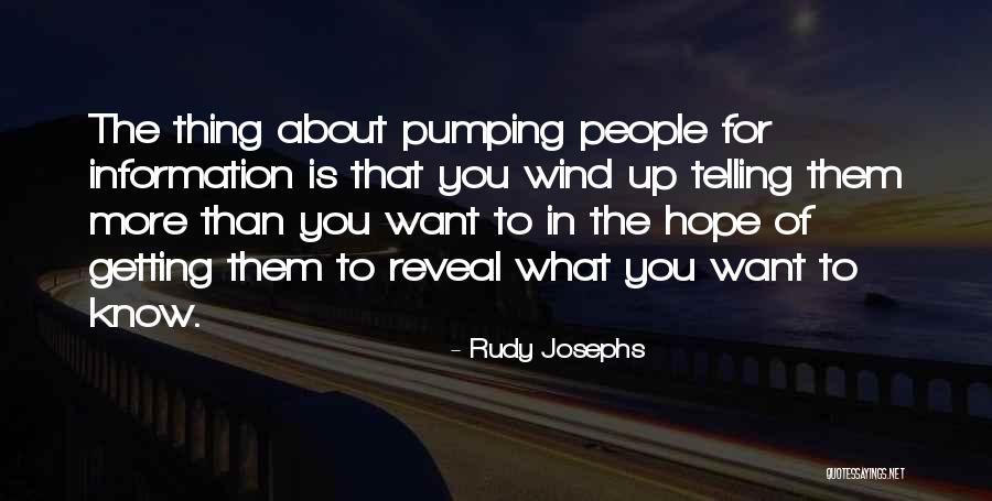 Rudy Josephs Quotes 1099386