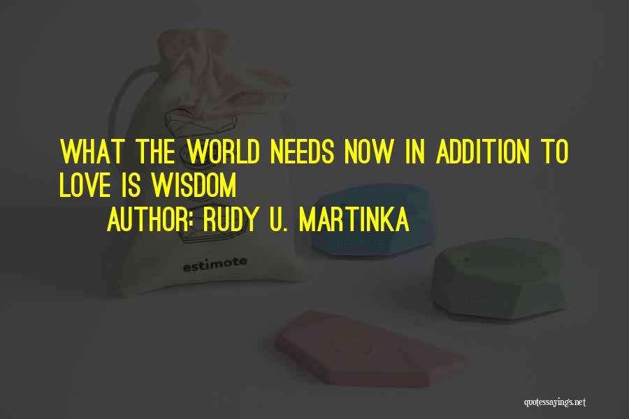 Rudy U. Martinka Quotes 1401097