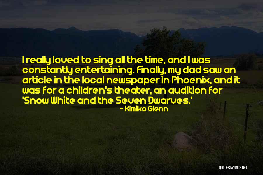 Rueckkehrunruhe Quotes By Kimiko Glenn Rueckkehrunruhe Quotes By Kimiko Glenn