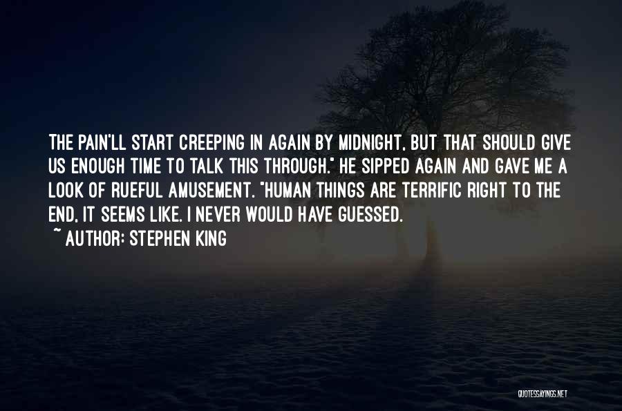 Rueful Quotes By Stephen King