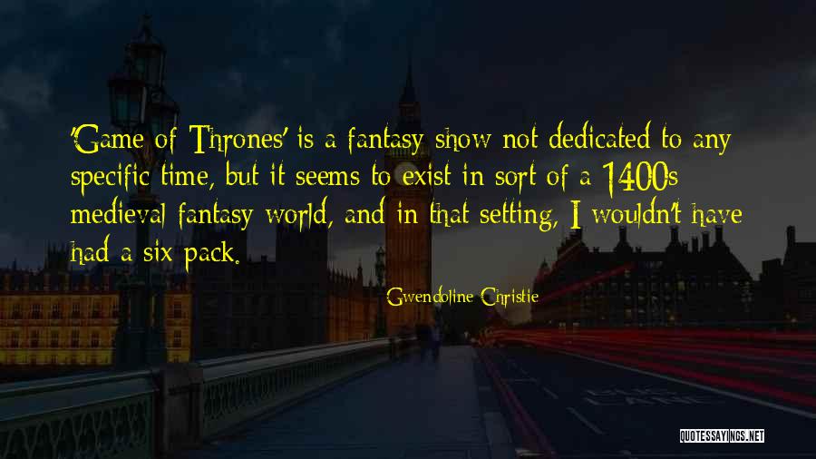 Ruelle Song Quotes By Gwendoline Christie Ruelle Song Quotes By Gwendoline Christie