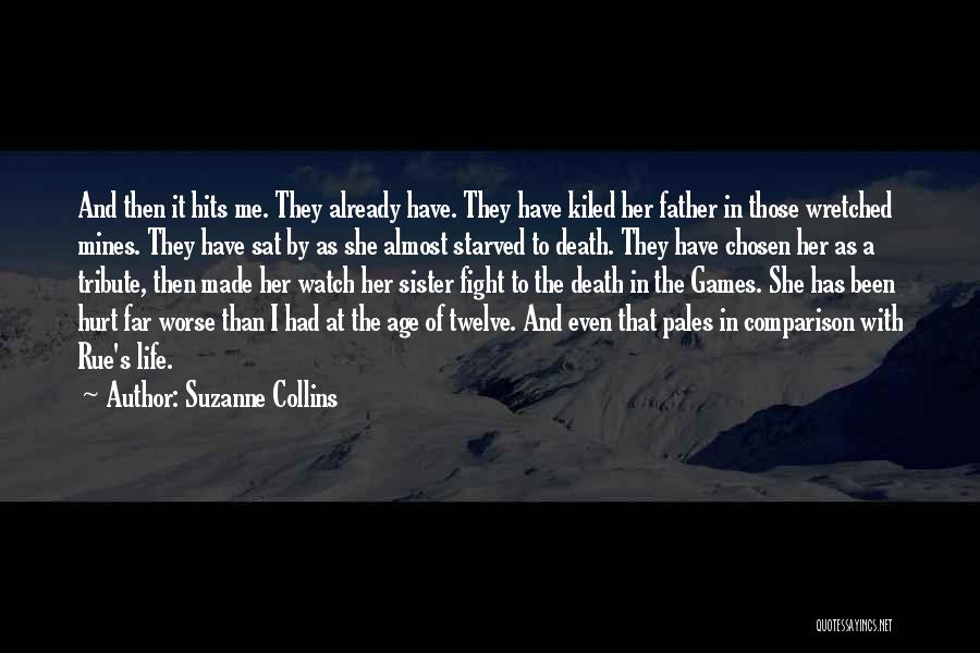 Rue's Death Quotes By Suzanne Collins