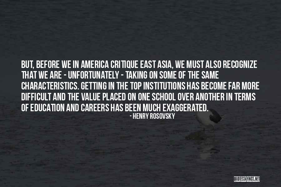 Ruffenach Oxford Quotes By Henry Rosovsky Ruffenach Oxford Quotes By Henry Rosovsky