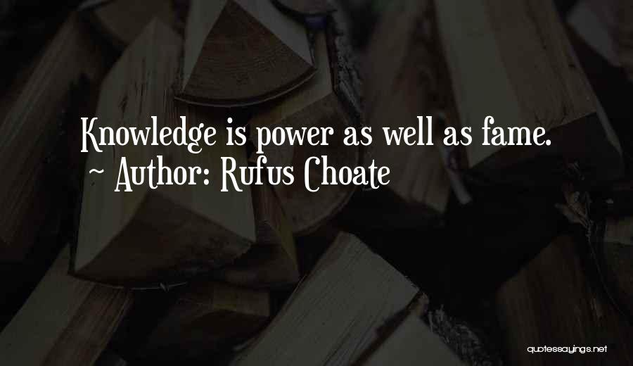 Rufus Choate Quotes 1678176