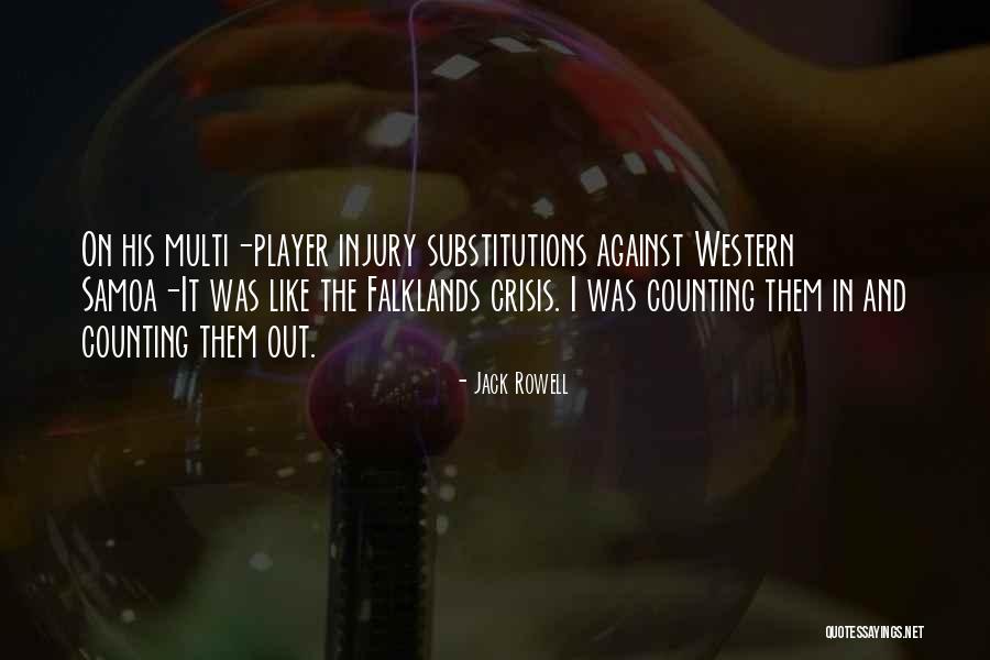 Rugby Player Quotes By Jack Rowell Rugby Player Quotes By Jack Rowell
