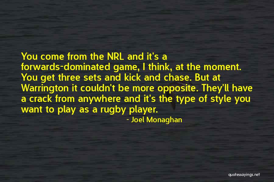Rugby Player Quotes By Joel Monaghan Rugby Player Quotes By Joel Monaghan