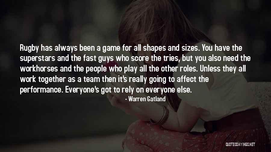 Rugby Team Quotes By Warren Gatland Rugby Team Quotes By Warren Gatland