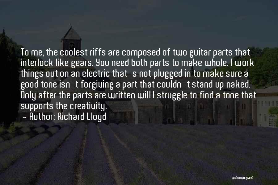 Rugemandinzi Quotes By Richard Lloyd