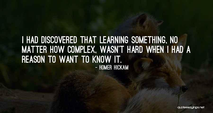 Rugers Kingston Quotes By Homer Hickam Rugers Kingston Quotes By Homer Hickam