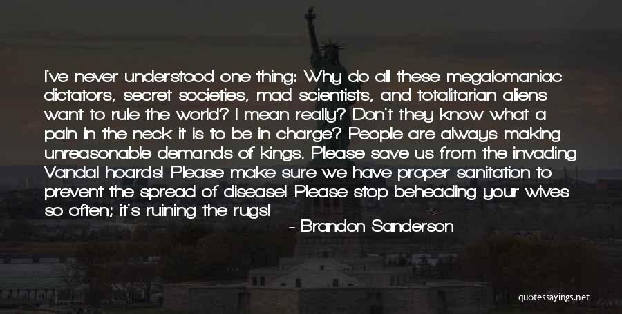 Rugs Quotes By Brandon Sanderson