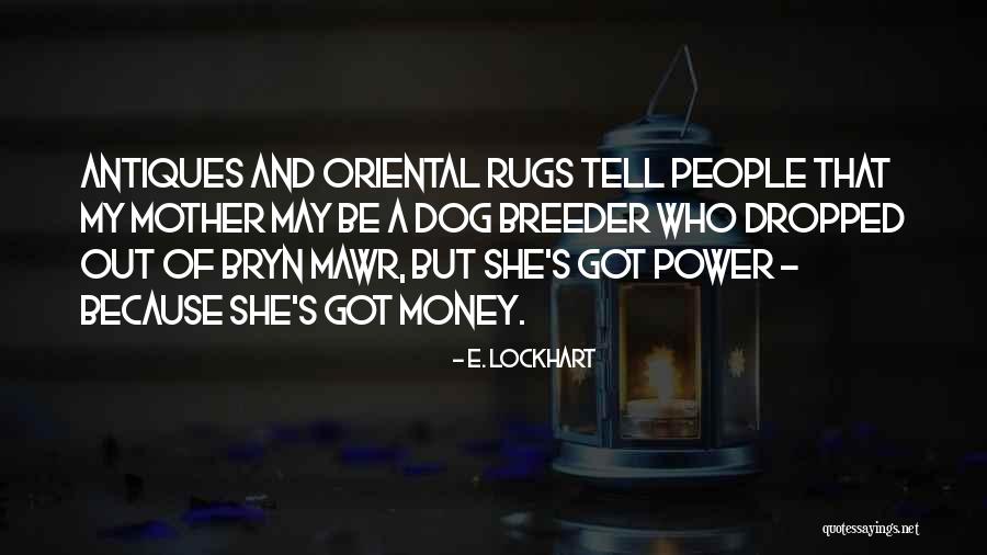 Rugs Quotes By E. Lockhart