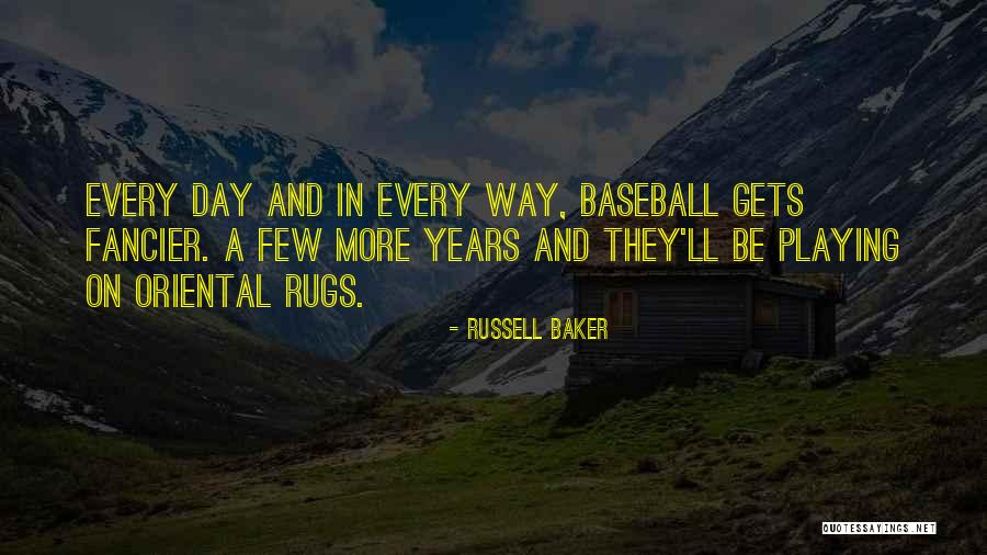 Rugs Quotes By Russell Baker