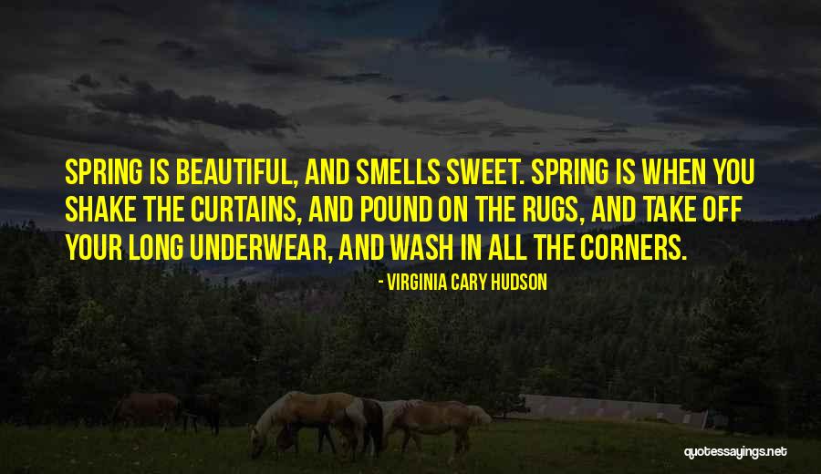 Rugs Quotes By Virginia Cary Hudson