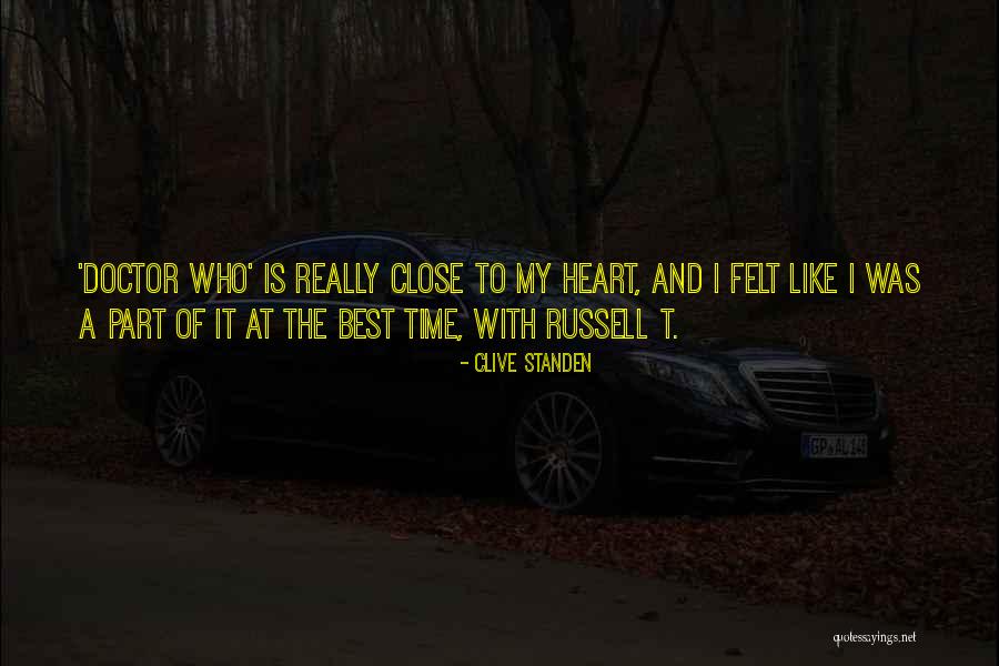 Ruhee Jaffer Quotes By Clive Standen Ruhee Jaffer Quotes By Clive Standen