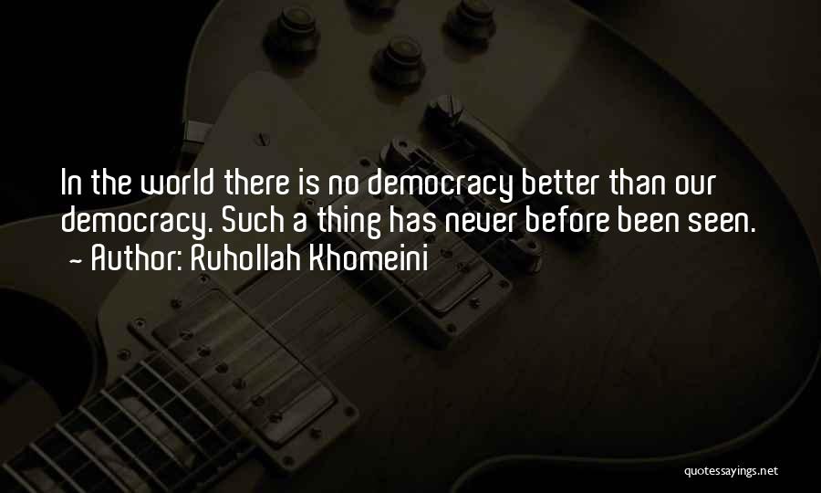 Ruhollah Khomeini Quotes 2027456