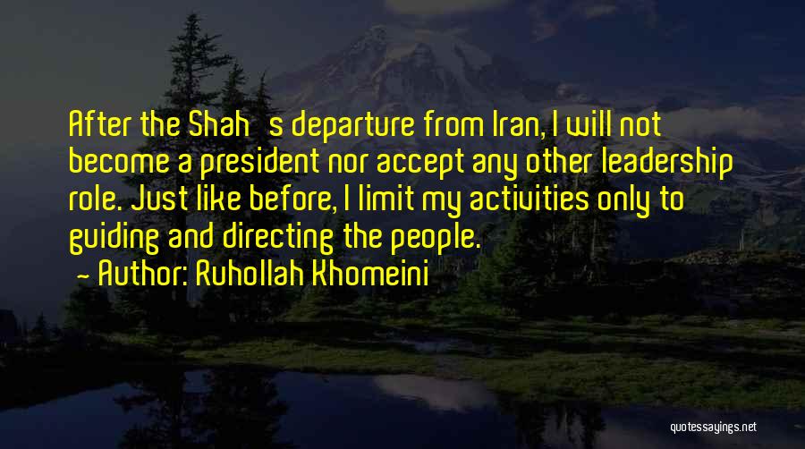 Ruhollah Khomeini Quotes 2261135