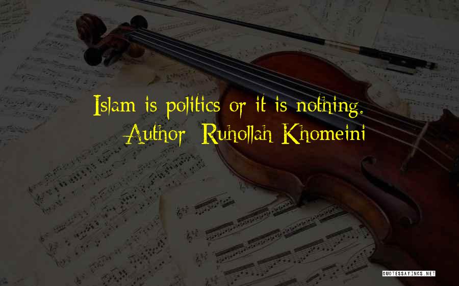 Ruhollah Khomeini Quotes 890315