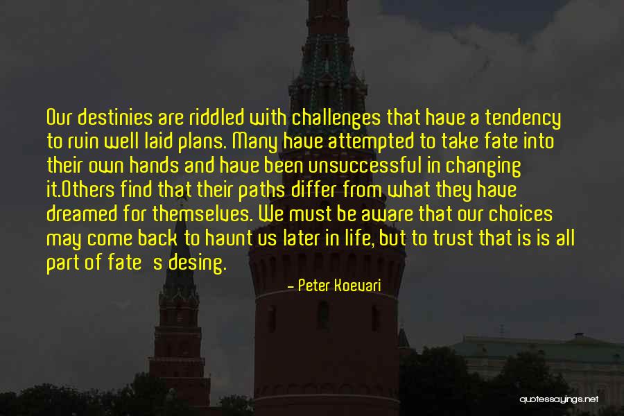 Ruin Trust Quotes By Peter Koevari Ruin Trust Quotes By Peter Koevari