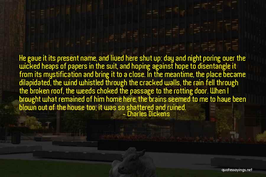 Ruined Day Quotes By Charles Dickens Ruined Day Quotes By Charles Dickens