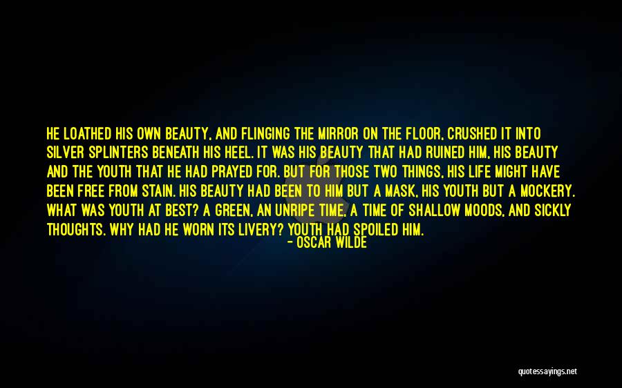 Ruined Youth Quotes By Oscar Wilde Ruined Youth Quotes By Oscar Wilde