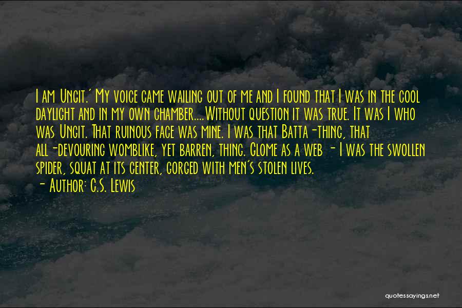 Ruinous Quotes By C.S. Lewis