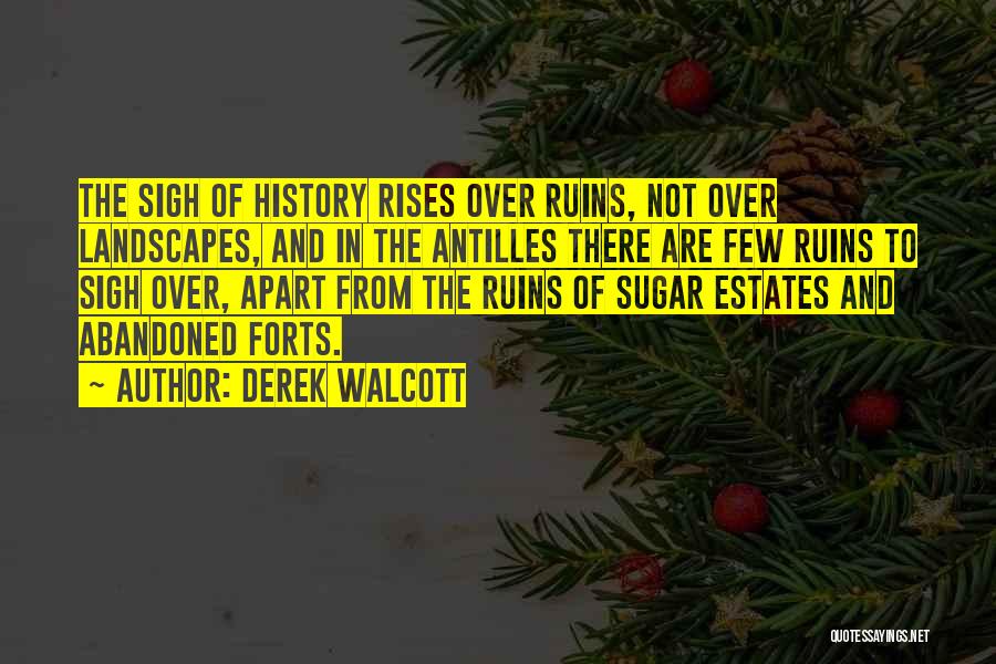 Ruins Quotes By Derek Walcott